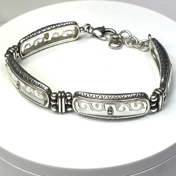Brighton Bracelet Silver Filigree Details - Picture 2 of 11